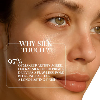 FLi.CKA Silk Touch 3 In 1 Moisturizer And Primer For Face Makeup | Hydrating, Lightweight & Long- Lasting | All Skin Types | Milk-Cream Multi Function | Minimises Pores | 60 Gram