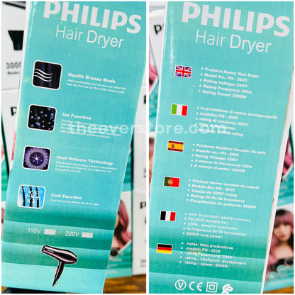 Philips Imported Lot Hair Dryer | Europe Lot - Model PH-8800