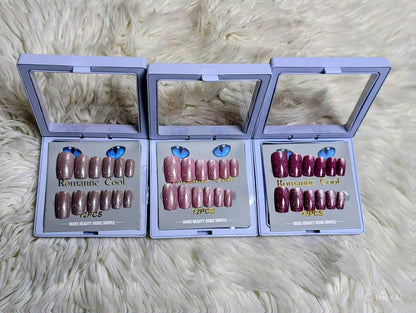 Cat Nails 6 Sets with Application Kit