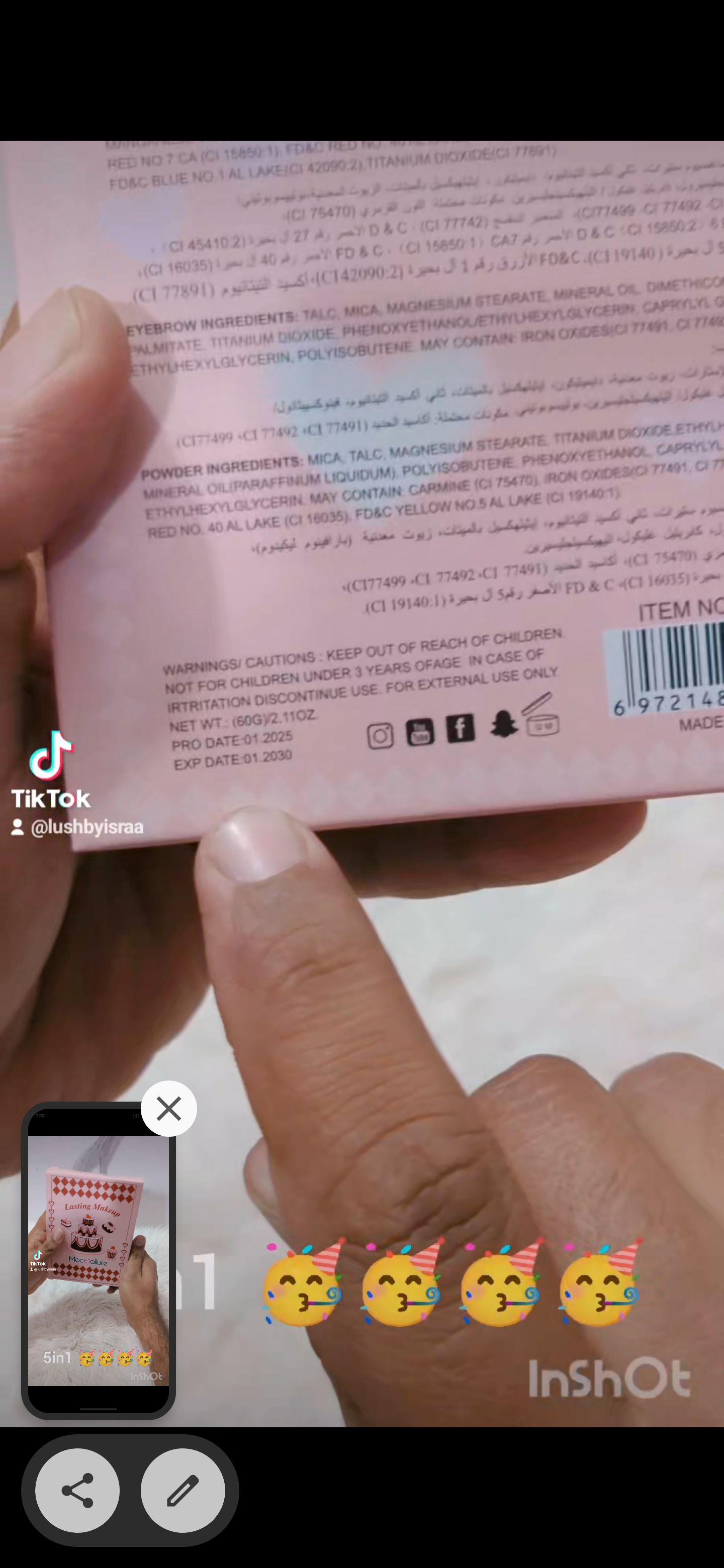 Macallure 5in1 makeup Book